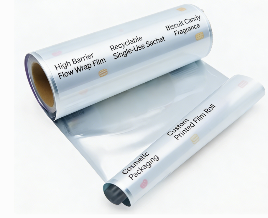 Cấp thực phẩm BOPP Lamination Film Roll Phim đóng gói linh hoạt được in tùy chỉnh